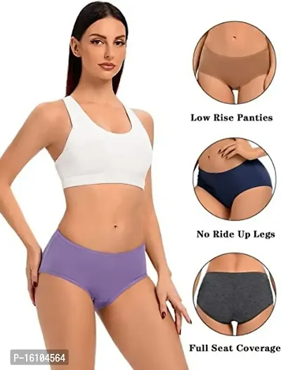 Geifa Women Moreover, They Come with an Elastic Waistband That ensures a Proper fit. Pack of 3-thumb5