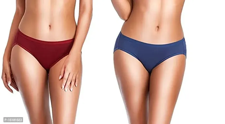 Buy Geifa Women's Hi-Cut Bikini Panties Soft Stretch Cotton