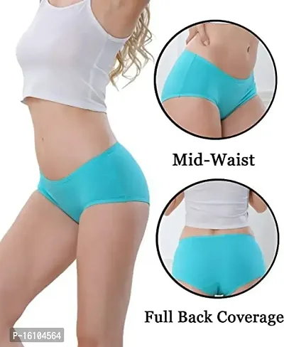 Geifa Women Moreover, They Come with an Elastic Waistband That ensures a Proper fit. Pack of 3-thumb2