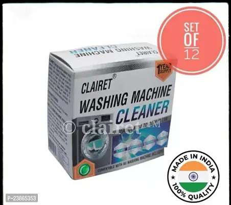 Washing Machine Cleaner Cleaner Tablets Powder For Top Load And Font Load Washing Machine Pack Of 1