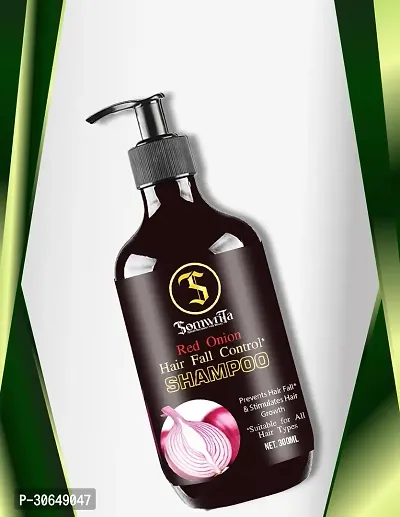 Natural Hair Care Red Onion Black Seed Oil Strong, Smooth and Silky, Anti Dandruff Shampoo 300ml-thumb0