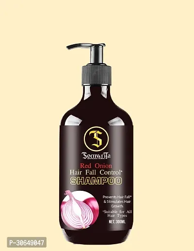 Natural Hair Care Red Onion Black Seed Oil Strong, Smooth and Silky, Anti Dandruff Shampoo 300ml-thumb3