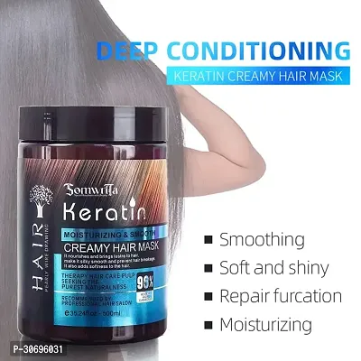 Professional Keratin Cream Hair Mask 500gm-thumb5