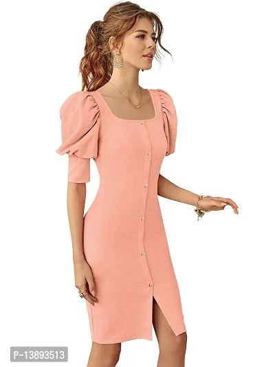 Fancy Polyester Spandex Dress for Women-thumb2