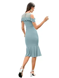 Fancy Polyester Spandex Dress for Women-thumb2