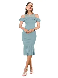 Fancy Polyester Spandex Dress for Women-thumb1