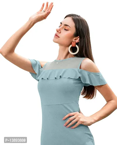 Fancy Polyester Spandex Dress for Women-thumb4