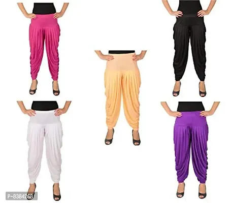 Neoteric Women's Regular Fit Patiala Pants (Neo-5-pat_Assorted_X-Large)-thumb0