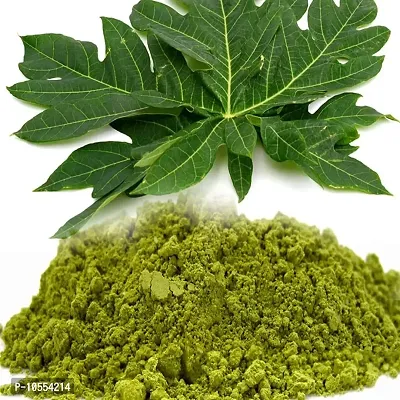 Neotea Papaya Leaf Powder I 100% Natural  Organic 300 gm-thumb2