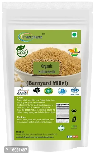 Neotea Organic Kuthiraivali, Barnyard Millet, 500 gm