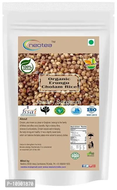 Neotea Organic Erungu Cholam Rice, 500 gm