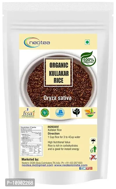 Neotea Organic Kullakar Rice, 500 gm