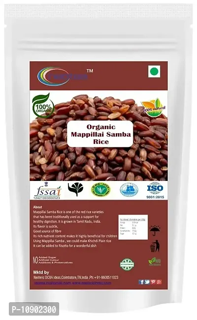 Neotea Organic Mappillai Samba Rice Flour, 500 gm