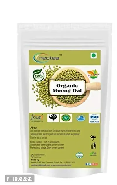 Neotea Organic Moong Dal, 500 gm