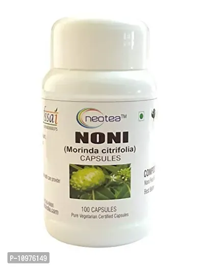 Neotea Noni Fruit Extract Capsules, Morinda Citrifolia 500Mg - 100 Capsules