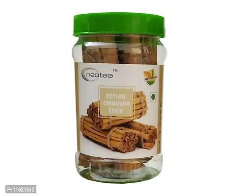 Neotea Real Ceylon Cinnamon Sticks 5 Inch SriLankan Dalchini Dalchina Chekka, 100 gm Pack of 1