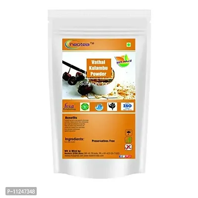 Neotea Vathal Bhankatiya Kudanekayi Turkey Berry Kulambu Powder, 100G-thumb0