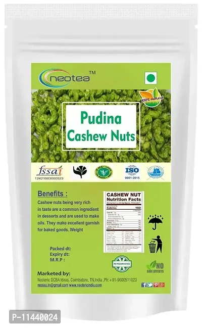 Roasted  Mint Cashew Nuts 250 gm