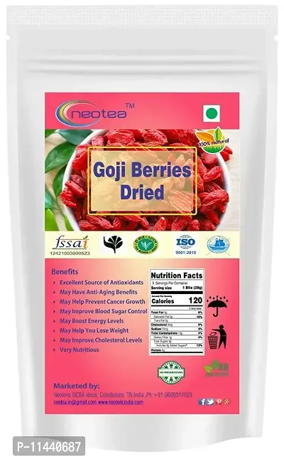 Neotea Goji Berries Dried Fruit 250 gm-thumb0