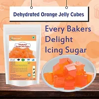 Dehydrated Orange Fruit Jelly Cube, 500 G-thumb2