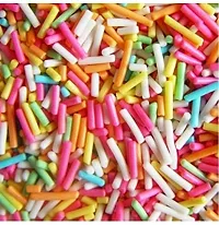 Rainbow Vermicelli Decorating Essential for The Bakers Kitchen Sprinkles, 200G-thumb3