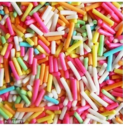 Rainbow Vermicelli Decorating Essential for The Bakers Kitchen Sprinkles, 200G-thumb4