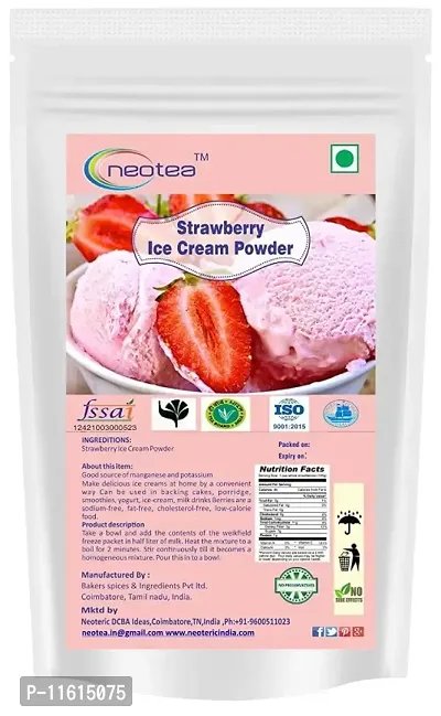 Strawberry Ice Cream Mix Powder, 250G