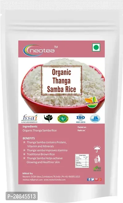 Neotea Organics Thanga Samba Rice Traditional Rice Variety 500GM