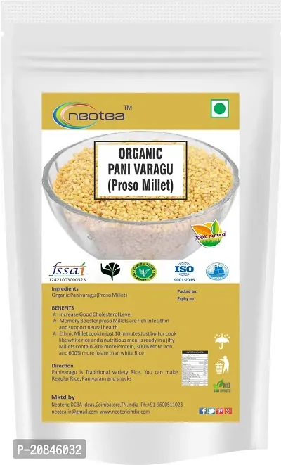 Neotea Organic Proso Millet|Pani Varagu Millet 500 gm