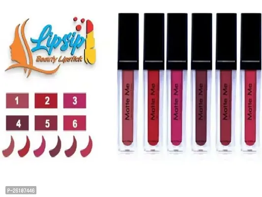 6 In 1 Professional Liquid Lipsticks-thumb0