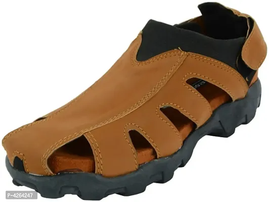 Trendy tan Casual Sandals For Men-thumb0