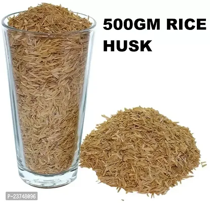 RICE HULL (RICE HUSK) 500GM