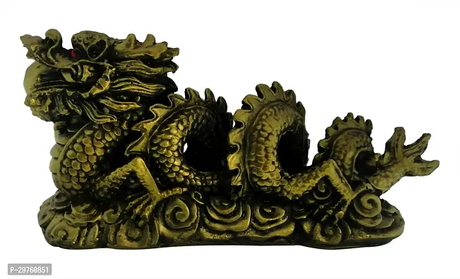 Dragon with Ball in Mouth for Health, Wealth and Happiness Decorative Showpiece - 10 Cm-thumb3