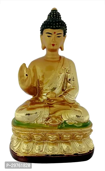 Lord Gautam Buddha in Abhaya Mudra Decorative Showpiece