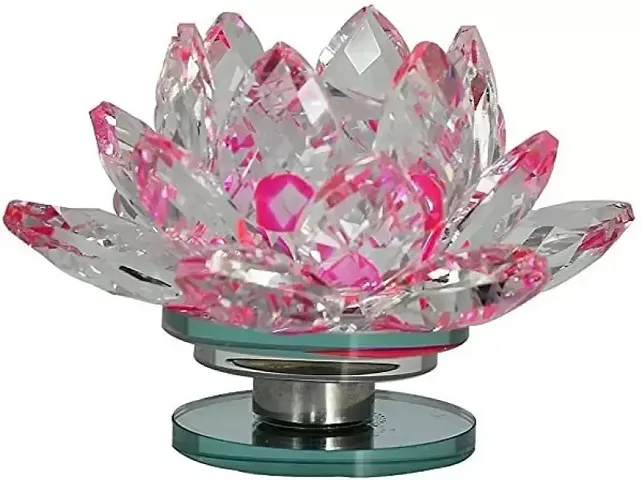 Crystal Lotus Showpiece