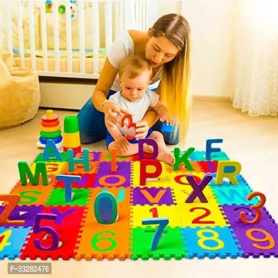 36 Pieces Alphabet  Number Floor Mats for Kids-thumb0