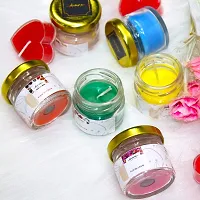 Divine senses Scented Candles for Home/Bedroom | Highly Fragranced Mini Jars | Gift/Corportate Gift for Brother/Sister/Mother/Father-thumb2