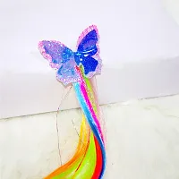 The Cutians Multi-Color Butterfly Colourful Long Tail Hair Pin-thumb1