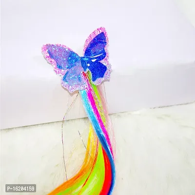 The Cutians Multi-Color Butterfly Colourful Long Tail Hair Pin-thumb2
