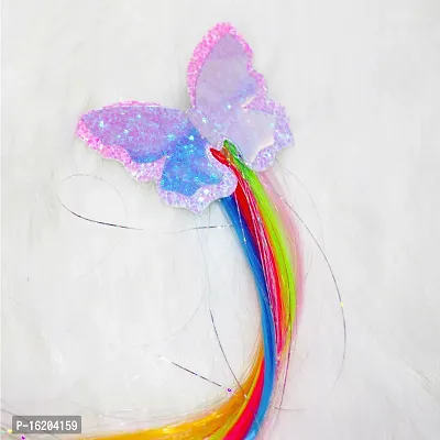 The Cutians Multi-Color Butterfly Colourful Long Tail Hair Pin-thumb3