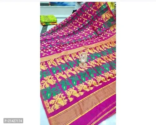 Stylish Fancy Designer Cotton Saree With Blouse Piece For Women