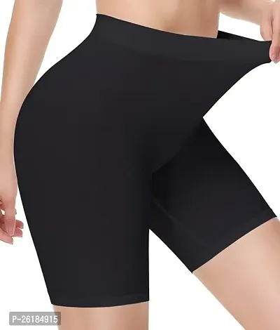 Classic Cotton Solid Shorts for Women-thumb0