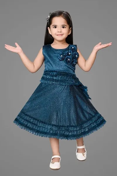 Stylish Embellished Frocks For Girls