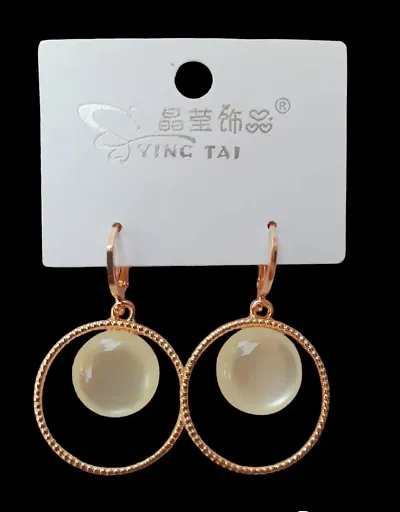 Elegant Metal Earrings For Women