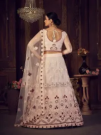 Stylish Net Embroidered Lehenga Choli Set For Women-thumb1