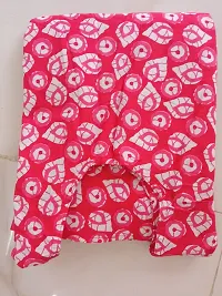 E-WISH BOX Women's Pure Cotton Jaipuri Maxi Dress Free Size XXL Pink-thumb2