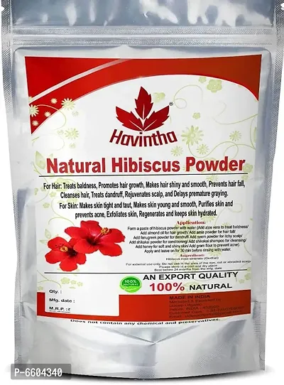 Havintha Natural Hair Products | Helpful for Hair Growth and Prevents Hair Fall (Hibiscus) - 227gm