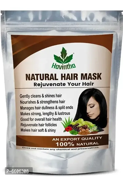 Havintha hair mask for hair fall growth split ends luster shining nourishment 227 grams-thumb0