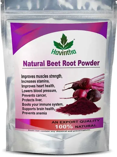 Havintha Natural Beet Root Powder For Improves Heart Health and Blood Pressure - 227g