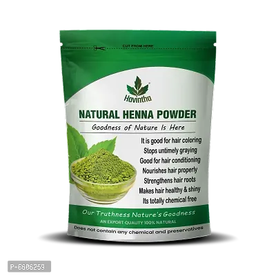 Havintha Natural Lawsonia Inermis Henna Powder for Hair Product 227 grams